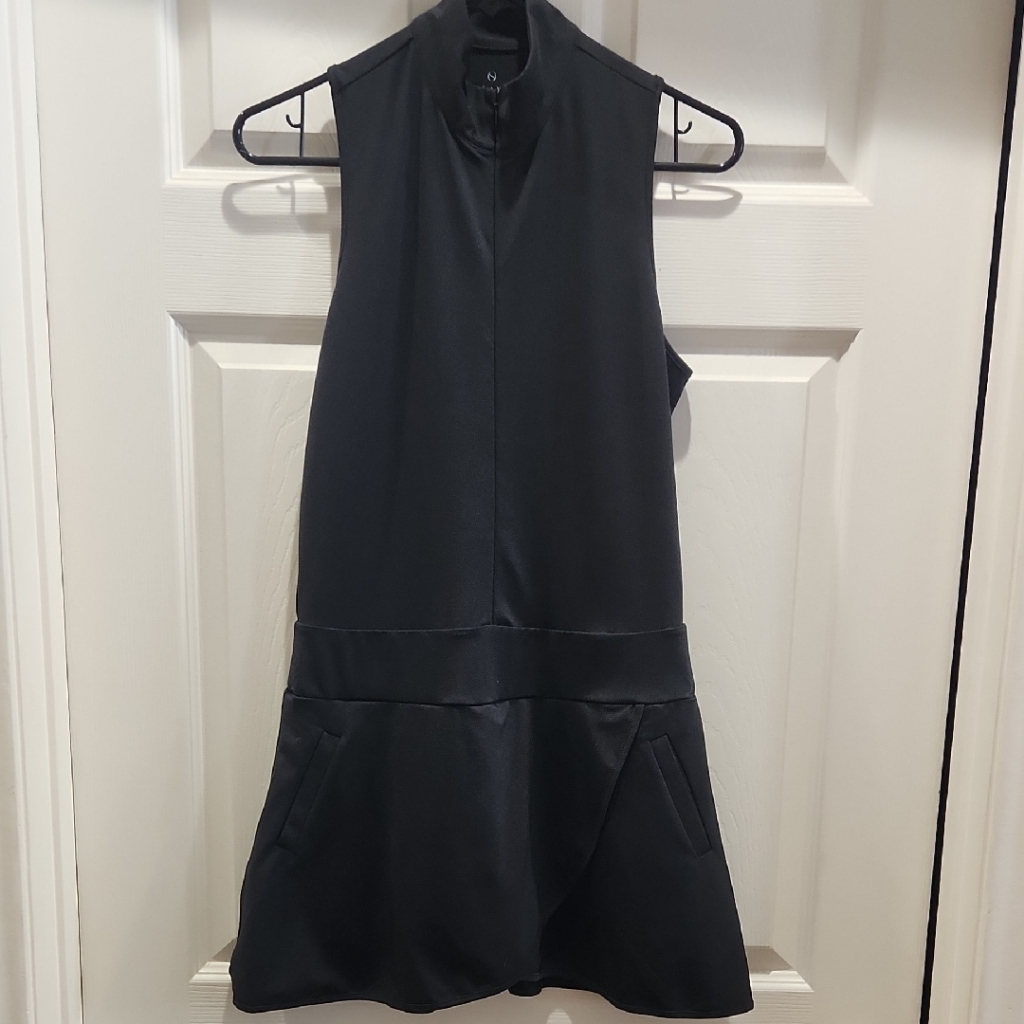 Olay Black Mini Dress
